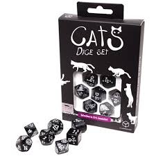 Cats Dice Set: Waffle (7)